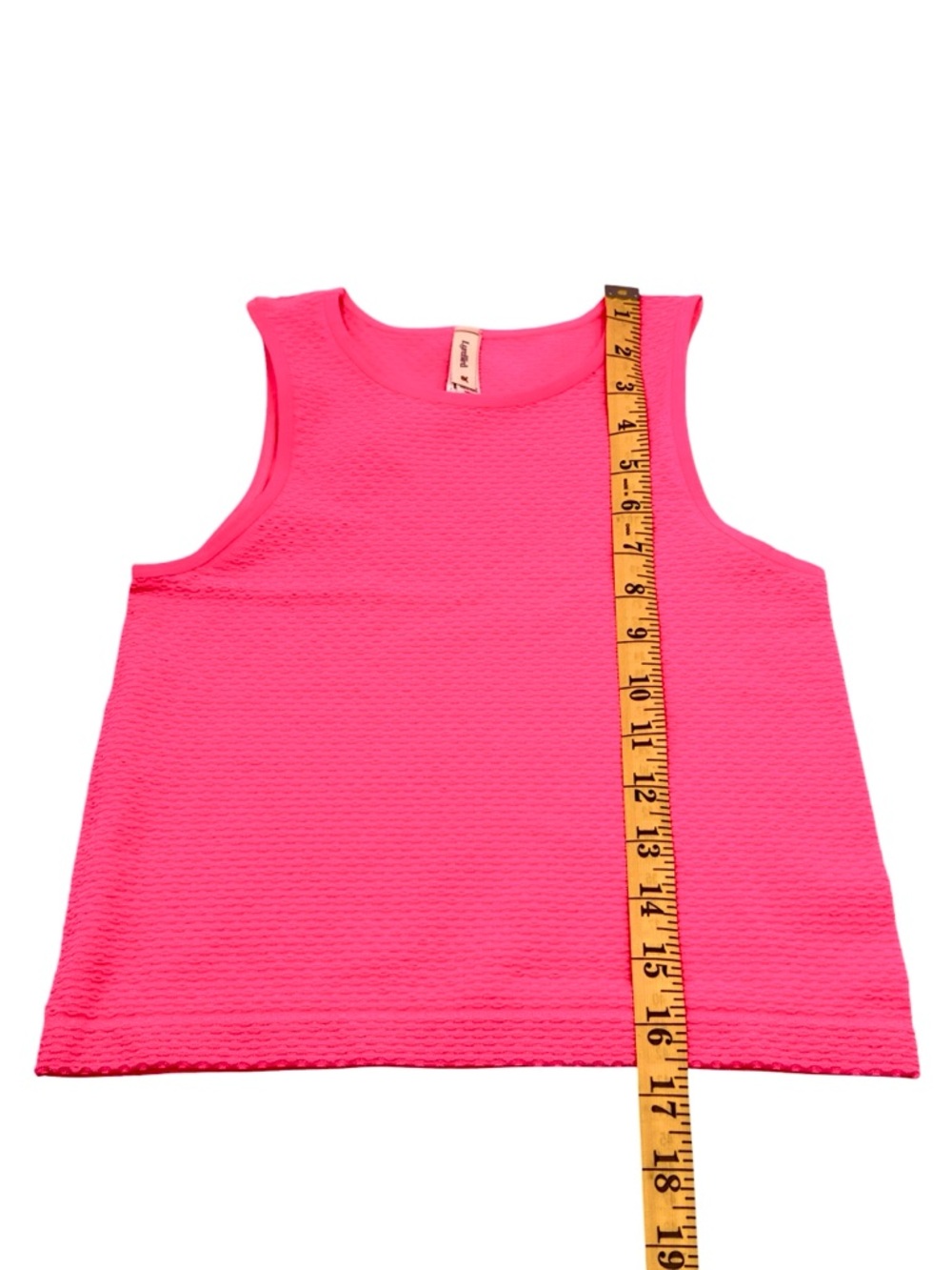 Anthropologie LyreBird Open Stitch Shimmer  Sleeveless Tank Top Size S / M - Picture 12 of 14